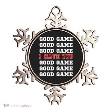 Good Game I Hate You Ornament
