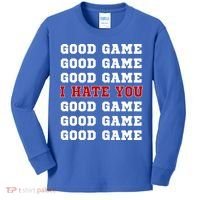 Good Game I Hate You Kids Long Sleeve Shirt thumb 0