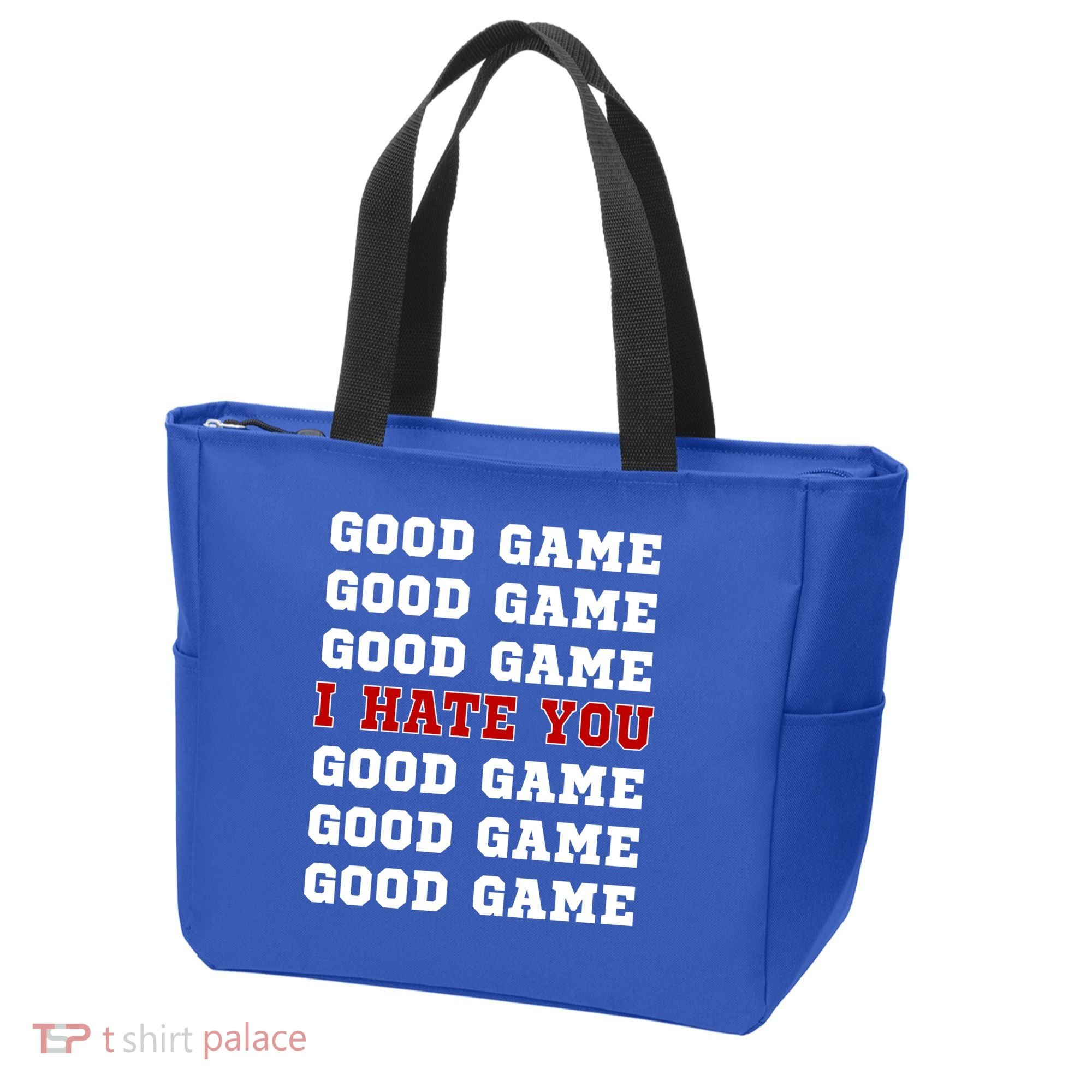 Good Game I Hate You Tote Bag
