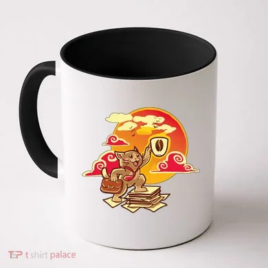 Good Mornign Coffe Cat Coffee Mug