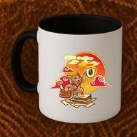 Good Mornign Coffe Cat Coffee Mug thumb 2