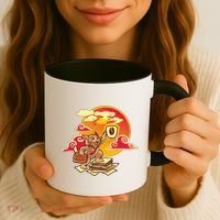 Good Mornign Coffe Cat Coffee Mug thumb 3