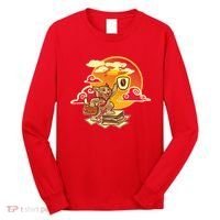 Good Mornign Coffe Cat Long Sleeve Shirt thumb 0