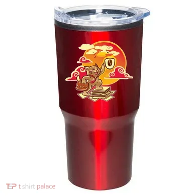 Good Mornign Coffe Cat Tumbler