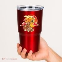 Good Mornign Coffe Cat Tumbler thumb 2