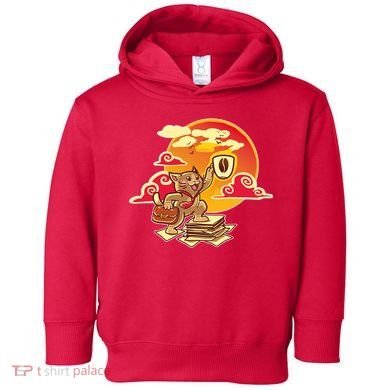 Good Mornign Coffe Cat Toddler Hoodie