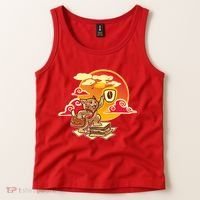 Good Mornign Coffe Cat Tank Top thumb 2