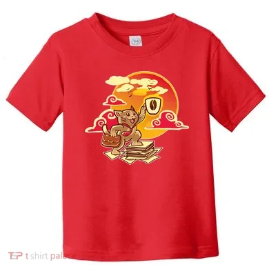 Good Mornign Coffe Cat Toddler T-Shirt