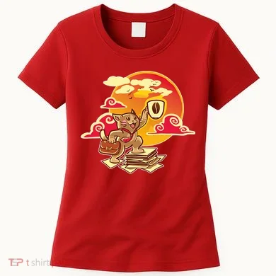 Good Mornign Coffe Cat Women's T-Shirt