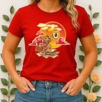 Good Mornign Coffe Cat Women's T-Shirt thumb 2