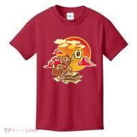 Good Mornign Coffe Cat Kids T-Shirt thumb 0