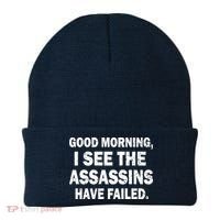 Good Morning Assassins Failed Beanie thumb 0