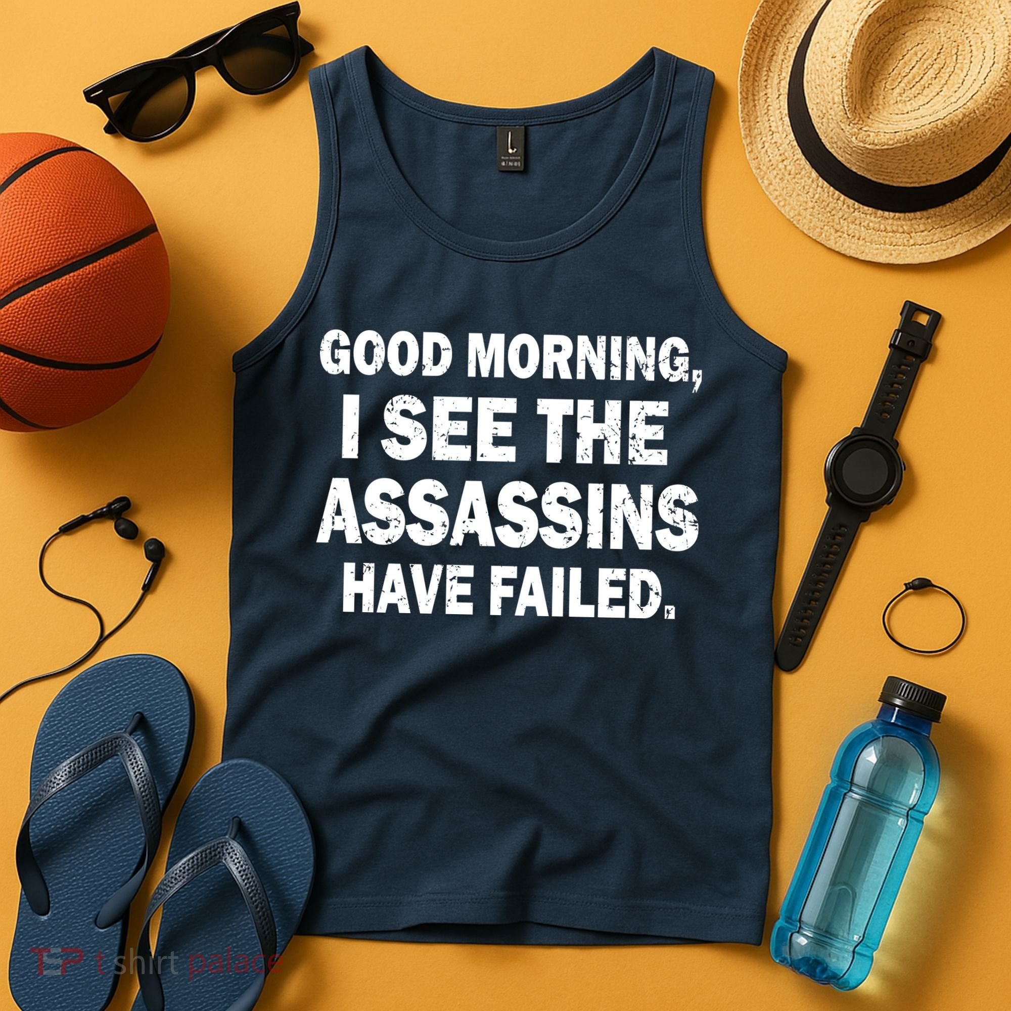 Good Morning Assassins Failed Tank Top