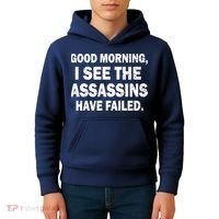 Good Morning Assassins Failed Kids Hoodie thumb 4