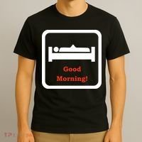 Good Morning Wood Funny Adult Humor T-Shirt thumb 3