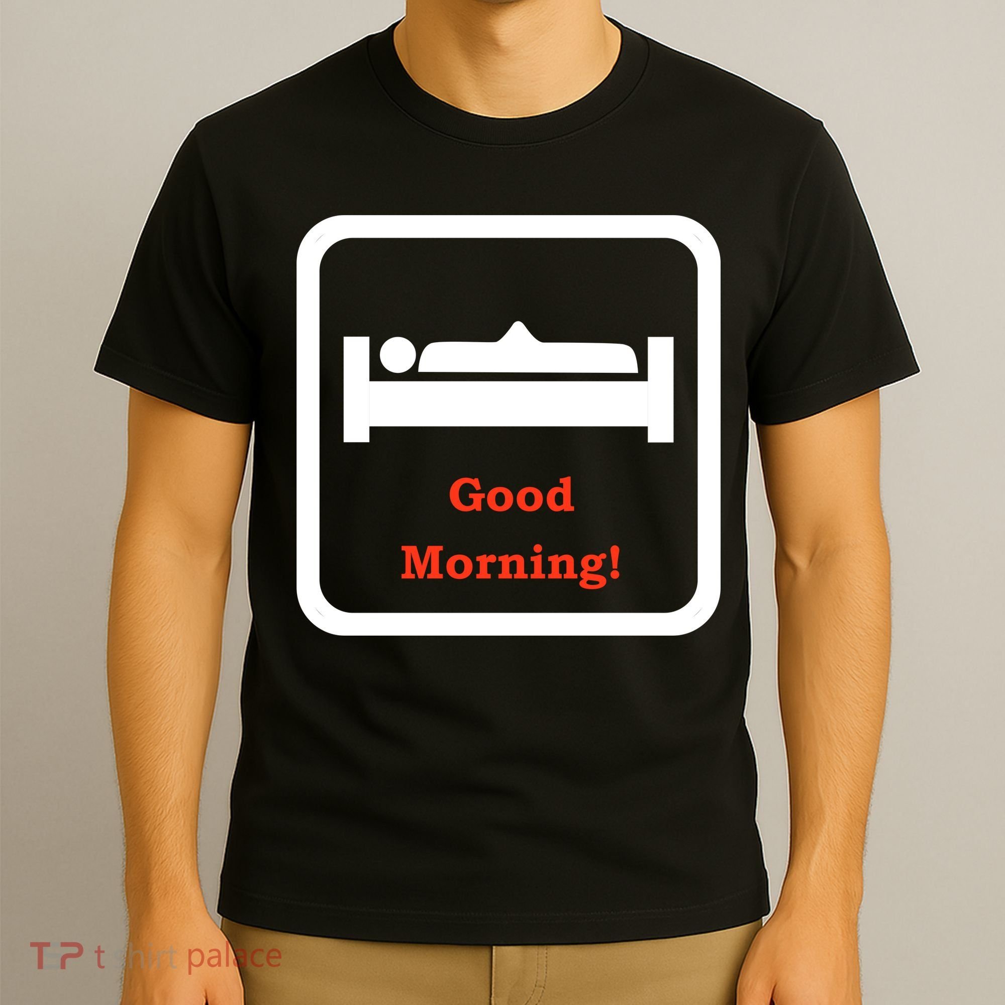 Good Morning Wood Funny Adult Humor T-Shirt
