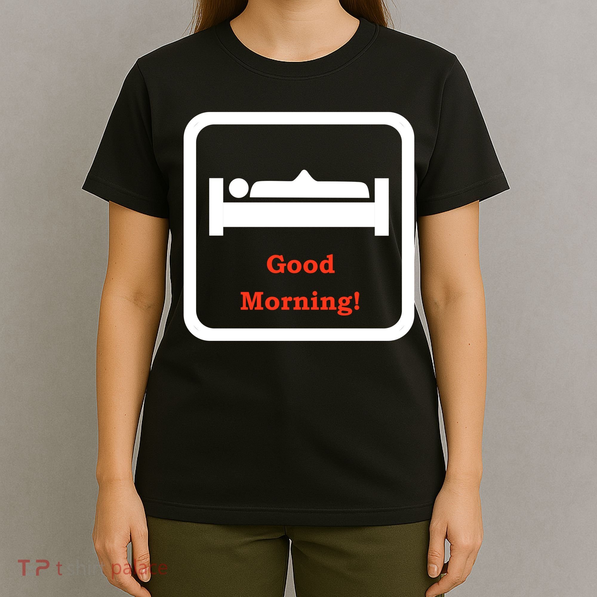 Good Morning Wood Funny Adult Humor T-Shirt