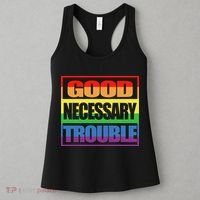 Good Necessary Trouble Rainbow Women's Tank Top thumb 3