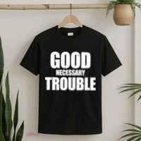 Good Necessary Trouble RIP John Lewis Quote T-Shirt thumb 2