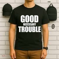 Good Necessary Trouble RIP John Lewis Quote T-Shirt thumb 6