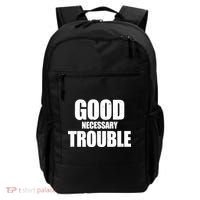 Good Necessary Trouble RIP John Lewis Quote Backpack thumb 0