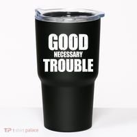 Good Necessary Trouble RIP John Lewis Quote Tumbler thumb 0