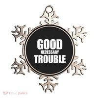 Good Necessary Trouble RIP John Lewis Quote Ornament thumb 0