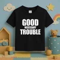 Good Necessary Trouble RIP John Lewis Quote Toddler T-Shirt thumb 3