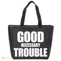Good Necessary Trouble RIP John Lewis Quote Tote Bag thumb 0