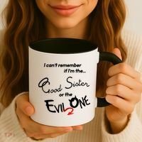 Good Sister Or The Evil Sister Coffee Mug thumb 3