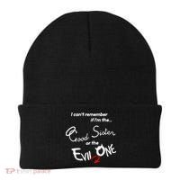 Good Sister Or The Evil Sister Beanie thumb 0