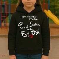 Good Sister Or The Evil Sister Kids Hoodie thumb 3