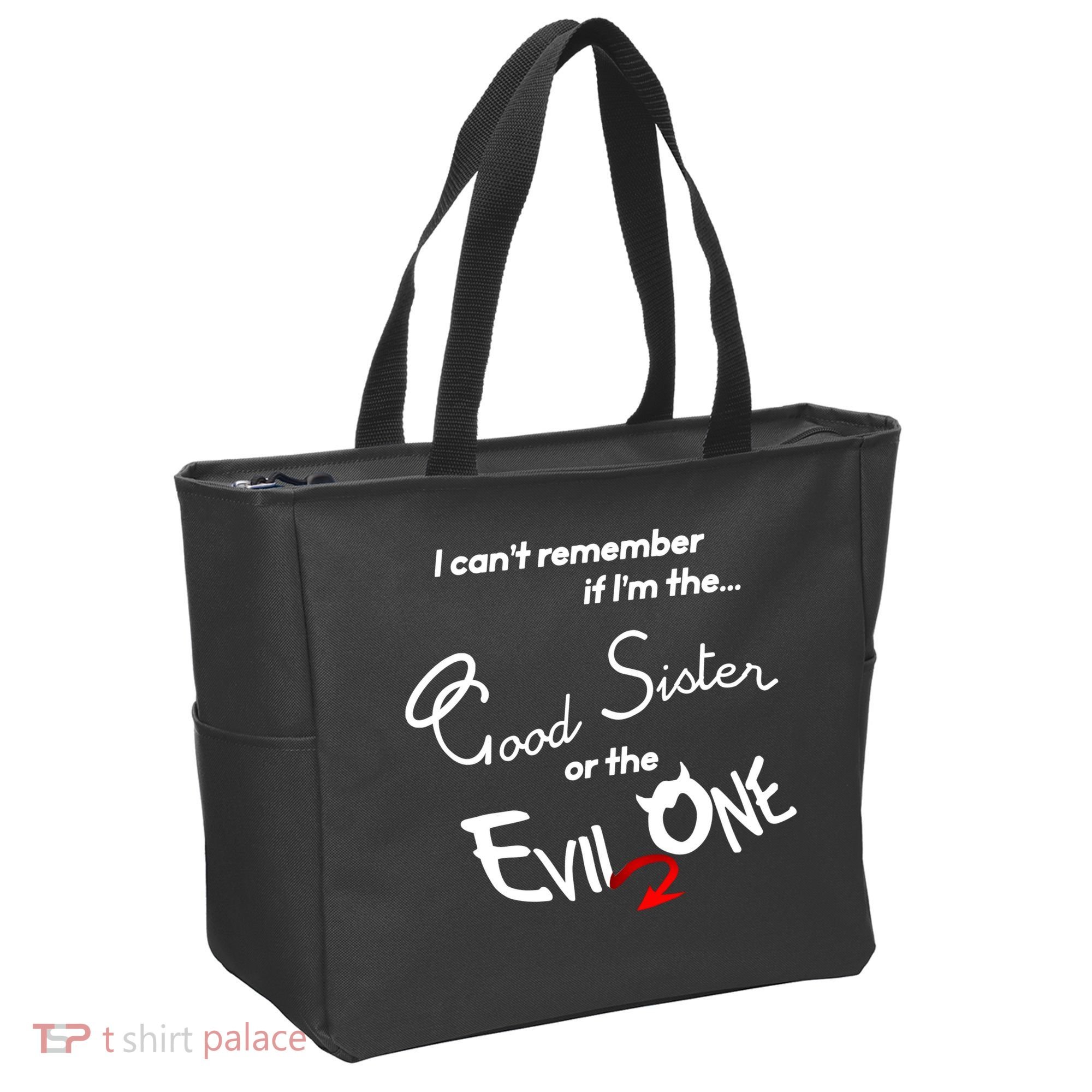 Good Sister Or The Evil Sister Tote Bag