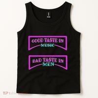 Good Taste In Music Bad Taste In Men Tank Top thumb 2