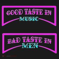 Good Taste In Music Bad Taste In Men Kids Sweatshirt thumb 2