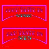 Good Taste In Music Bad Taste In Men Santa Hat thumb 1