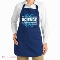 Good Thing About Science Is That It's True Apron thumb 2