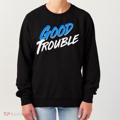 Good Trouble John Lewis Tribute Brush Stroke Women's Sweatshirt