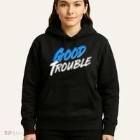 Good Trouble John Lewis Tribute Brush Stroke Hoodie thumb 5