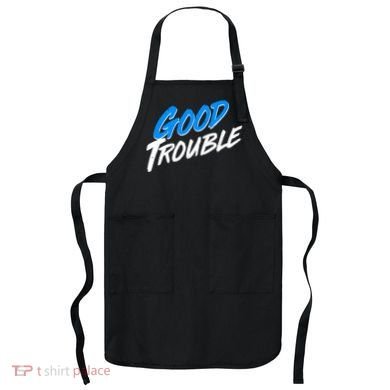 Good Trouble John Lewis Tribute Brush Stroke Apron
