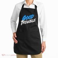 Good Trouble John Lewis Tribute Brush Stroke Apron thumb 2