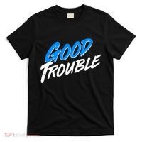 Good Trouble John Lewis Tribute Brush Stroke T-Shirt thumb 0