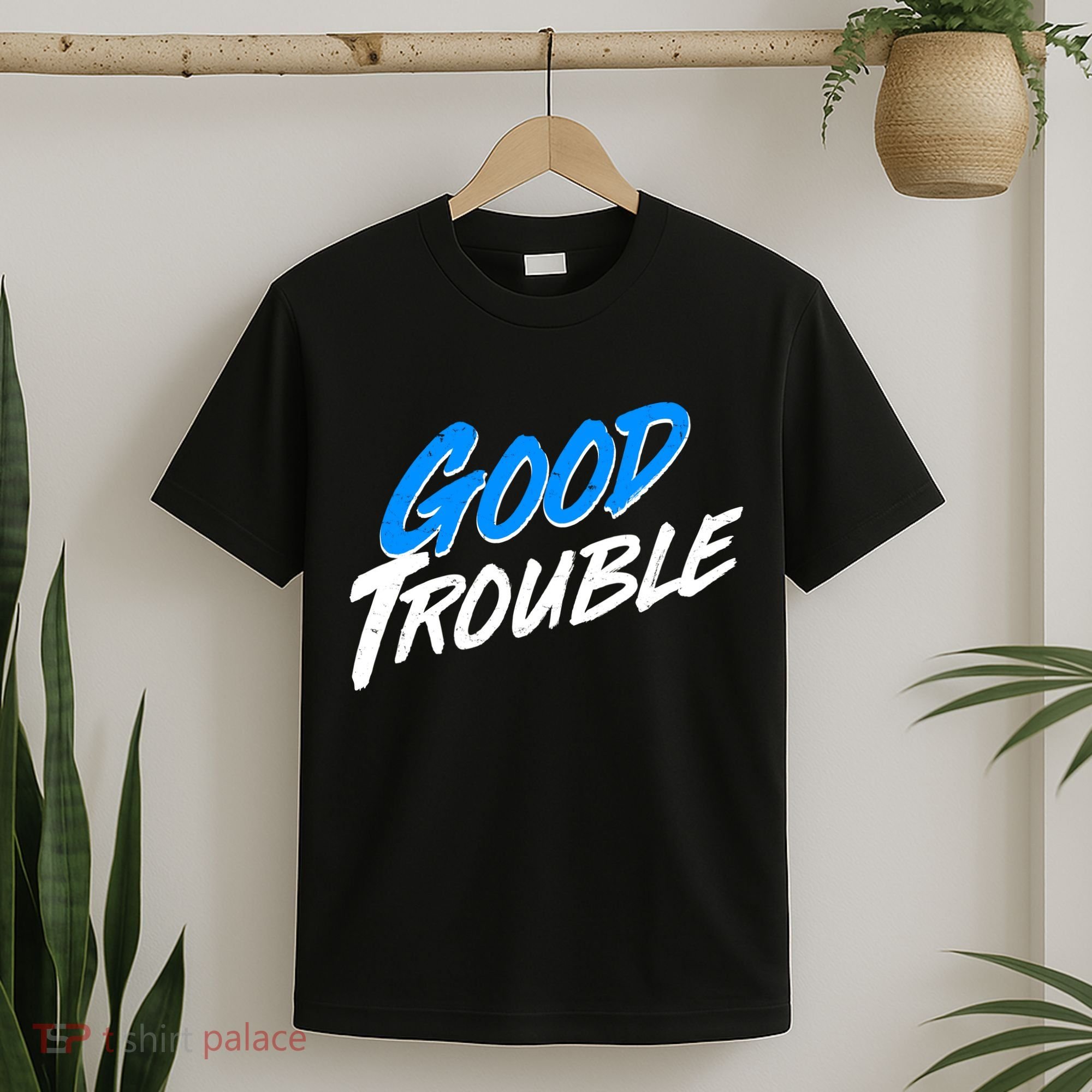 Good Trouble John Lewis Tribute Brush Stroke T-Shirt