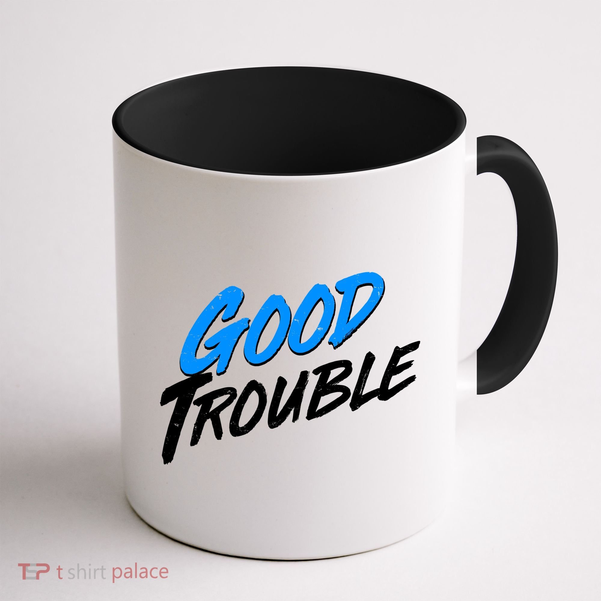 Good Trouble John Lewis Tribute Brush Stroke Coffee Mug