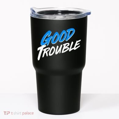 Good Trouble John Lewis Tribute Brush Stroke Tumbler