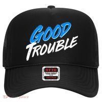 Good Trouble John Lewis Tribute Brush Stroke Hat thumb 0