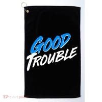 Good Trouble John Lewis Tribute Brush Stroke Golf Towel thumb 0