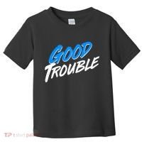 Good Trouble John Lewis Tribute Brush Stroke Toddler T-Shirt thumb 0