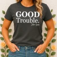 GOOD Trouble RIP John Lewis  Women's T-Shirt thumb 2