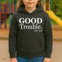 GOOD Trouble RIP John Lewis  Kids Hoodie thumb 3